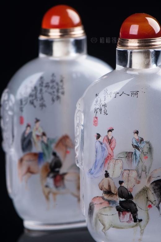 【丽人行】水晶内画鼻烟壶-ZX2106052 商品图8