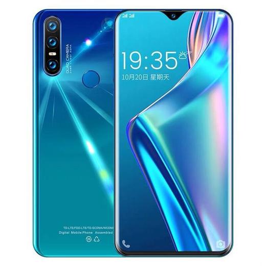 【游戏手机】12+256G全网通5G网络新手机P40水滴屏学生价智能游戏安卓百元便宜 商品图0