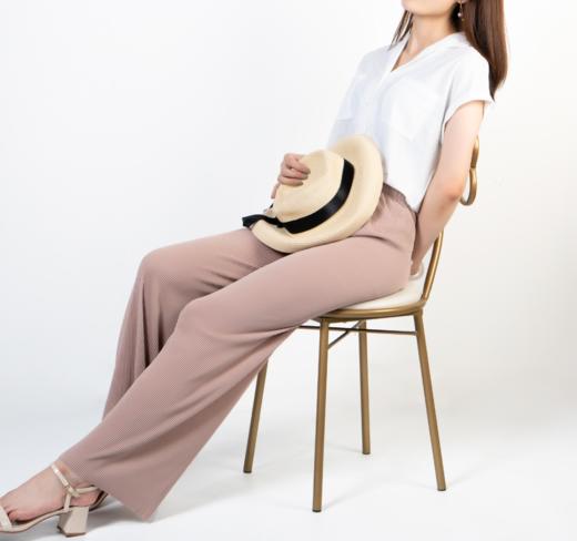 【2月11日起按订单先后顺序发货】ADALOOK三宅醋酸空气裤【100%美国进口NAIA醋酸面料 】【ISSEY MIYAKE奢品同款】【藏肉显瘦 秒变大长腿】 商品图9