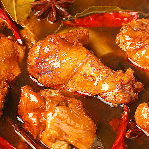 香卤小鸡腿110g  网红即食熟食麻辣味鸡腿鸡爪小零食 商品图5