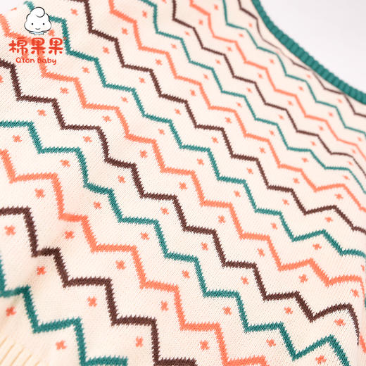 商场同款棉果果春秋季男童纯棉线提花毛衣M312160521460 商品图5