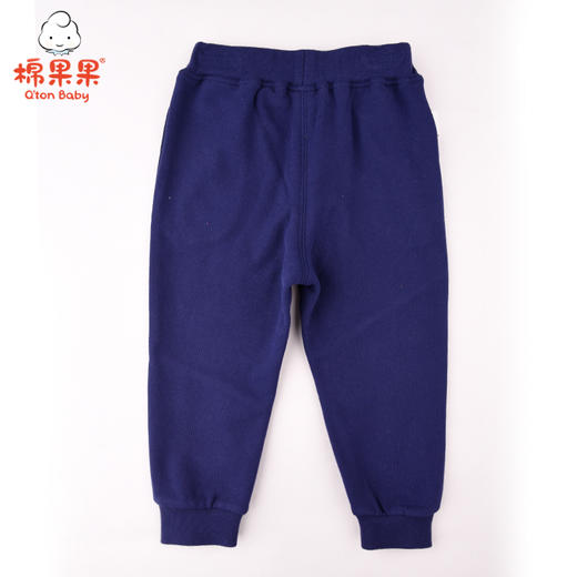 商场同款棉果果春秋季男童大毛圈运动长裤M312200221470 商品图4