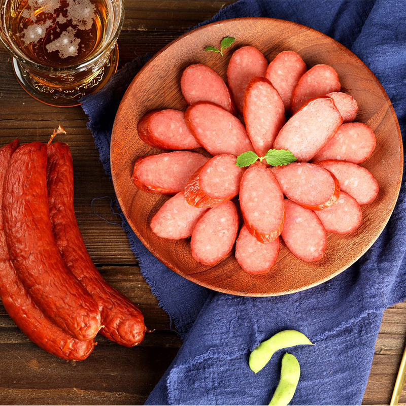 【东北美食】俄瓦斯号哈尔滨风味红肠110g*5根  果木熏烤  肉质紧实  肥瘦相宜