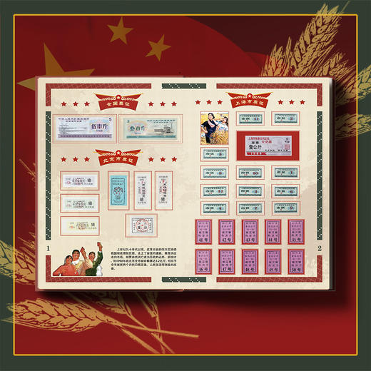 一次集齐！《华夏粮仓 》281枚粮票等票证！ 商品图3