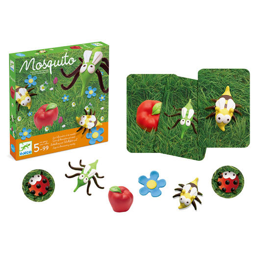 DJECO经典儿童桌游蚊子丁丁 商品图1