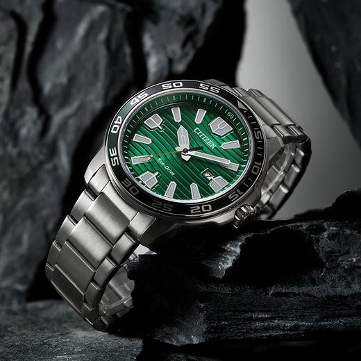 西铁城日本正品防水潮流钢带男士手表AW1526-89X 商品图3