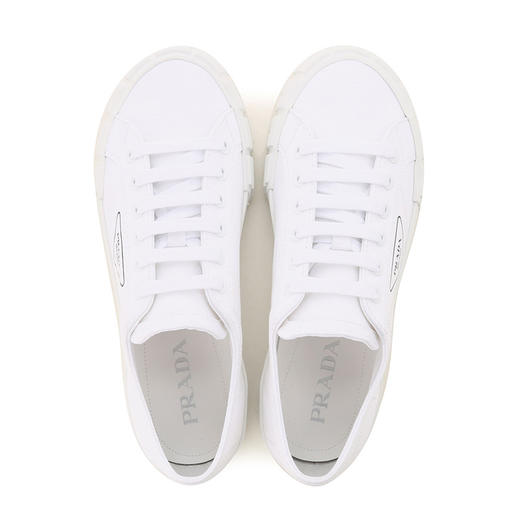 PRADA 普拉达 男士运动鞋 白色 2EG302 GUD F0009 商品图3