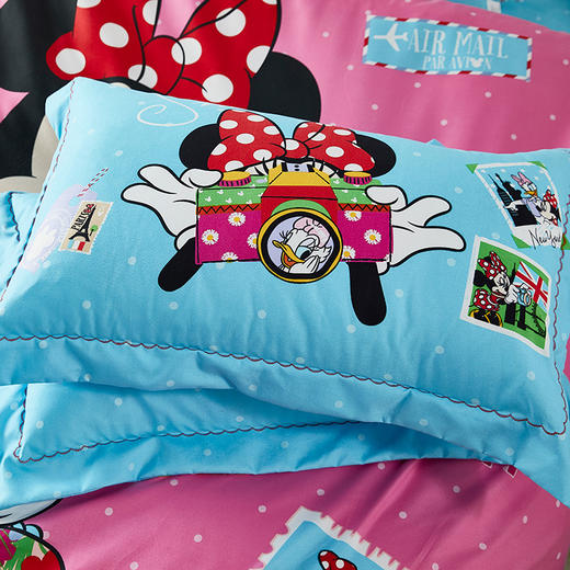 Disney/迪士尼 欢乐童年亲肤棉四件套200x230cm（颜色随机发货）【CZ】 商品图2