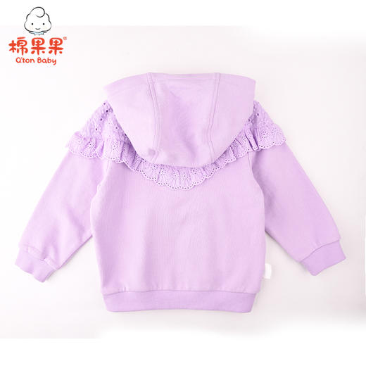 商场同款棉果果春秋季女童大毛圈长袖外套M322100221500 商品图2