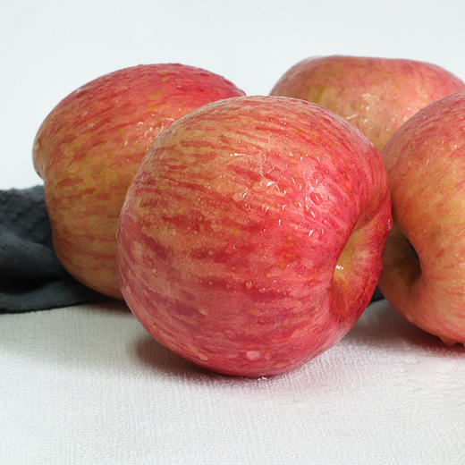 山东水晶红富士苹果 果肉甜脆 香气浓郁  4.5斤装 商品图4
