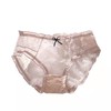 日系可爱甜美透明网纱性感蕾丝中腰女士内裤纯棉底裆少女三角底裤 商品缩略图4