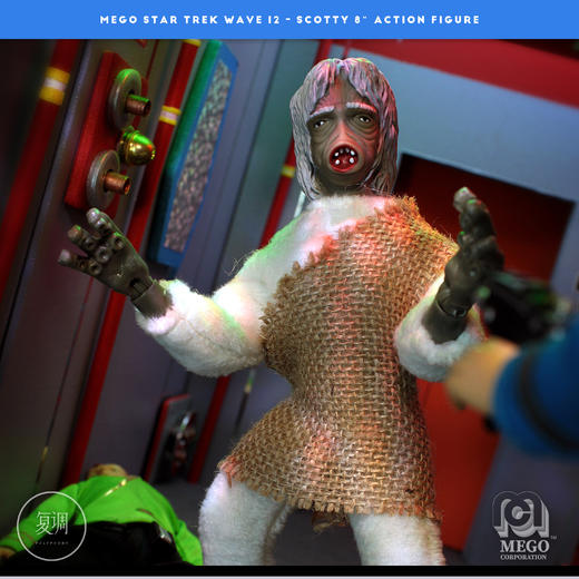现货 Mego 星际迷航 Star Trek 可动 挂卡 8英寸 商品图5