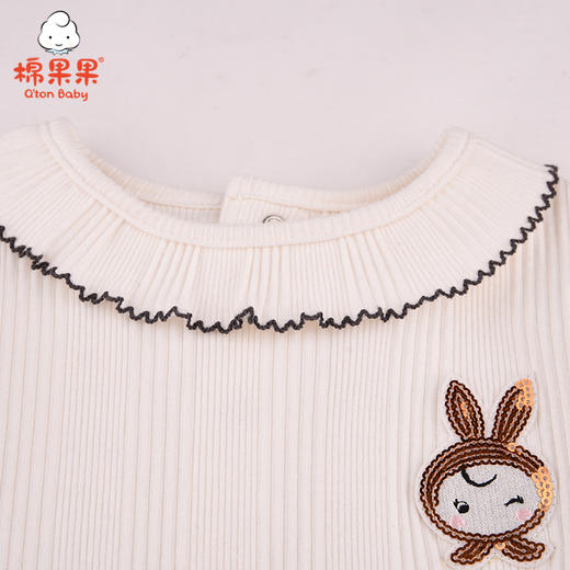 商场同款棉果果春秋季女童针织连衣裙M322700421481 商品图3