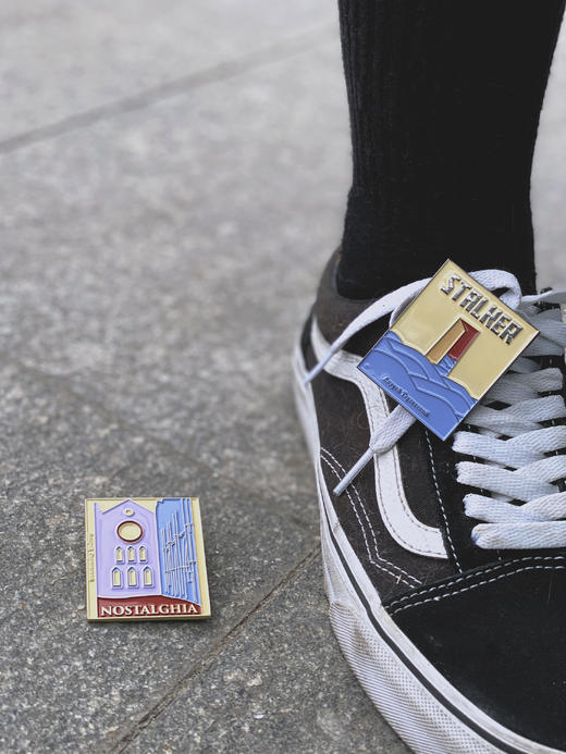 文学纪念碑  塔可夫斯基父子&电影诗徽章 商品图6