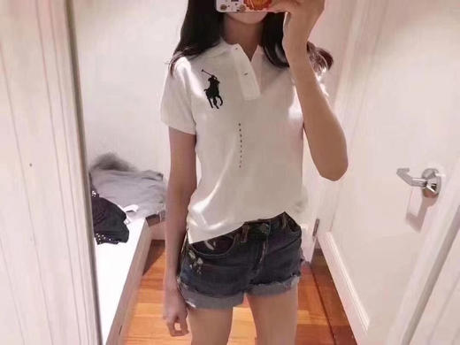 必备单品！RL Polo劳伦拉夫女款大马标Polo 衫 商品图4