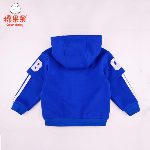 商场同款棉果果春秋季男童双面布运动连帽外套M312100421443 商品图2