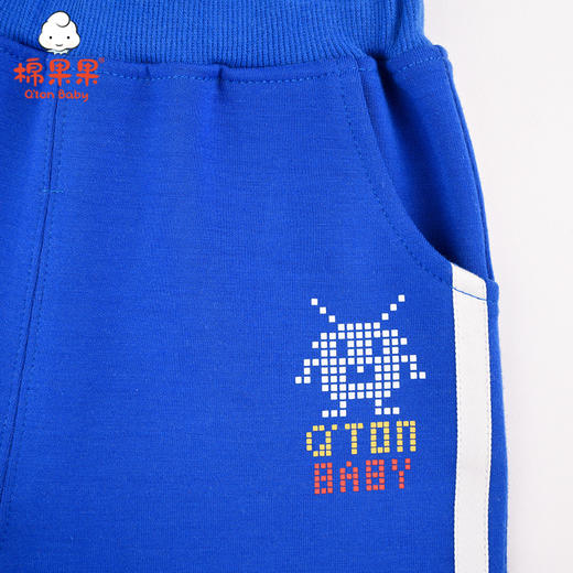 商场同款棉果果春春秋季男童双面布运动长裤M312200421447 商品图2