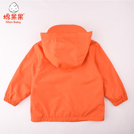 商场同款棉果果春秋季男童涤丝纺内里摇粒绒防风长袖外套M312100321465 商品图3