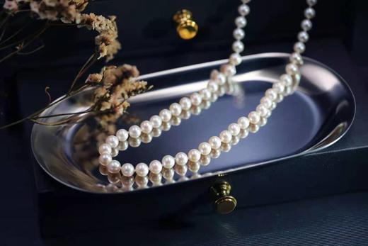 天然淡水珍珠项链/珍珠7mm 商品图3