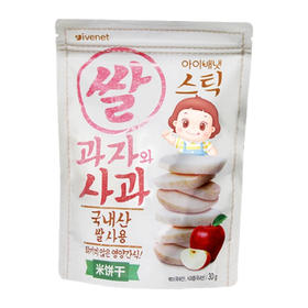 艾唯倪 宝宝有机米饼苹果味7个月30g 