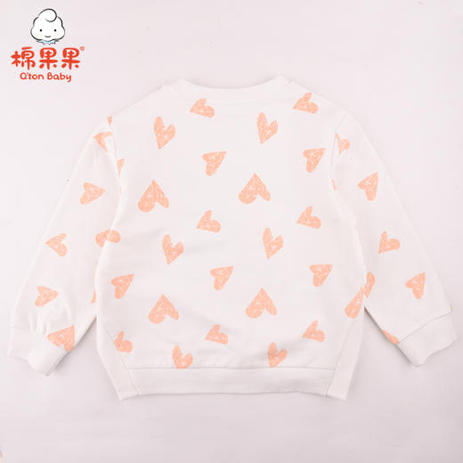 商场同款棉果果春秋季女童小毛圈套头卫衣M322180221479 商品图2
