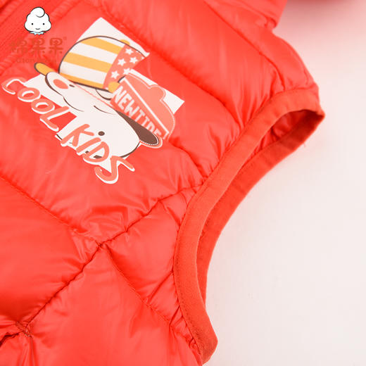 商场同款棉果果春秋季男童轻羽绒连帽马夹M302171321467 商品图2