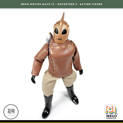 现货 Mego 火箭手 Rocketeer 可动 挂卡 8英寸 商品图3