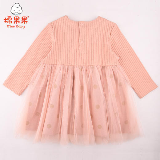 商场同款棉果果春秋季女童针织连衣裙M322700421480 商品图2