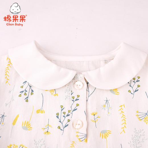 商场同款棉果果春秋季女童梭织棉布碎花套头衬衫M322150221497 商品图3