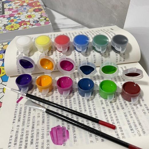 价值1500+ 假期献礼！村上*隆太阳花限量高端版画笔套盒升级版原木儿童礼盒 24色双头两用水彩笔+12色安全环保丙烯颜料+12色丝滑炫彩油画棒+8色可水洗彩色铅笔 送礼有面子！预售 商品图6