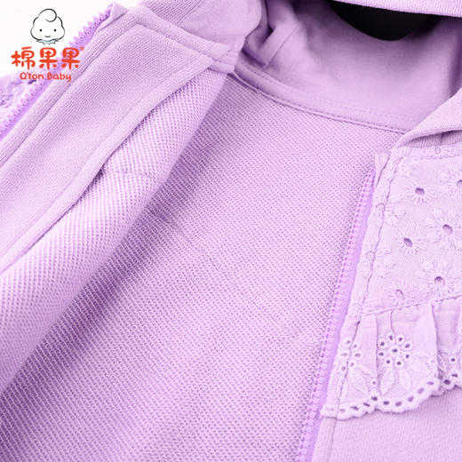 商场同款棉果果春秋季女童大毛圈长袖外套M322100221500 商品图5