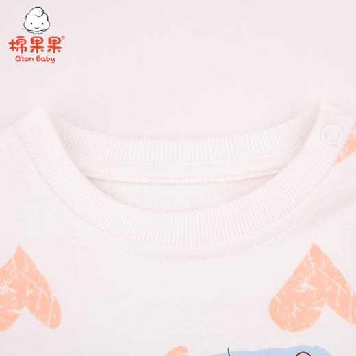 商场同款棉果果春秋季女童小毛圈套头卫衣M322180221479 商品图3