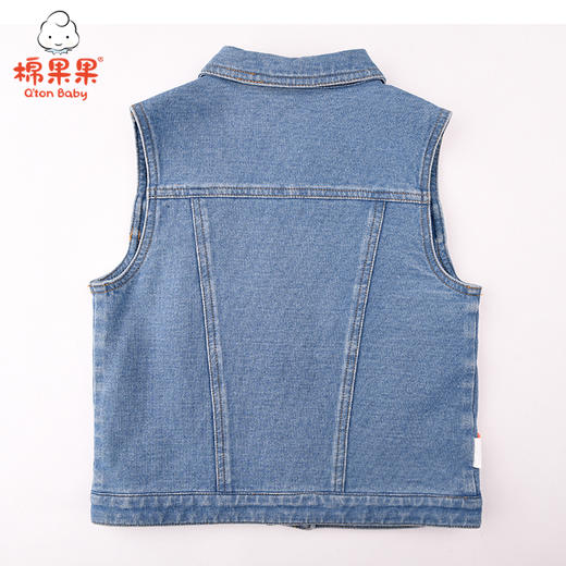 商场同款棉果果春秋季女童挂里马夹针织马夹M322171221498 商品图2