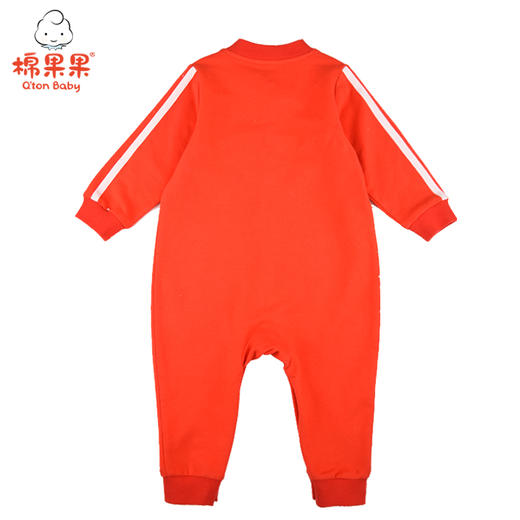 直播间下单三件起发货棉果果春秋季男童氨棉棉毛休闲连体衣连身衣哈衣M12722221442 商品图1