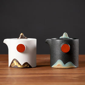 旭日东升远山茶具远山快客杯