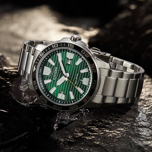 西铁城日本正品防水潮流钢带男士手表AW1526-89X 商品图4