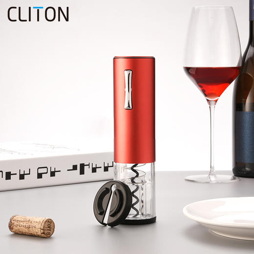 CLITON 充电款电动红酒开瓶器家用全自动开酒器 商品图0