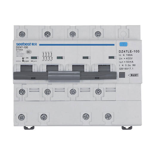 视贝漏电断路器漏电DZ47LE-125/4P 商品图0