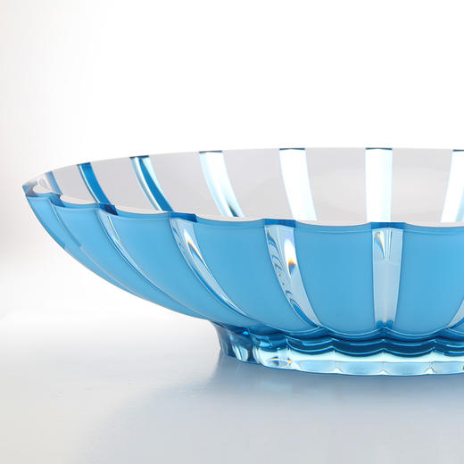 利快意大利进口花瓣创意水果盘37cm欧式果篮时尚果盆 商品图1