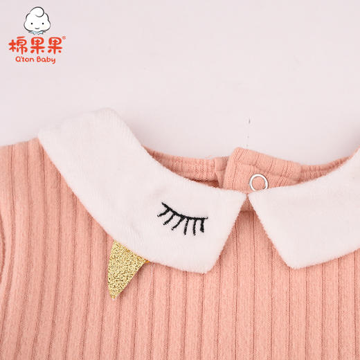 商场同款棉果果春秋季女童针织连衣裙M322700421480 商品图4