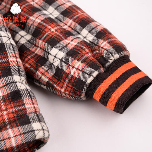 商场同款棉果果春秋季男童法兰绒绗棉衬衣外套M312100721464 商品图4