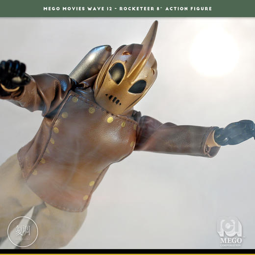 现货 Mego 火箭手 Rocketeer 可动 挂卡 8英寸 商品图1