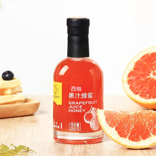 等蜂来 西柚果汁蜂蜜268g/瓶【CZ】 商品图3
