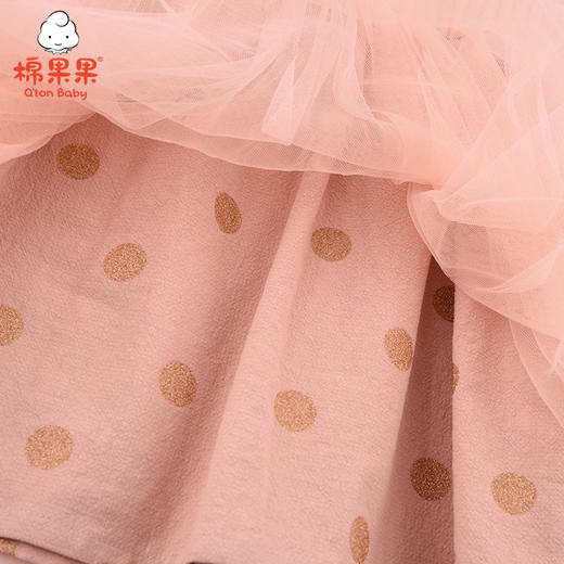商场同款棉果果春秋季女童针织连衣裙M322700421480 商品图5