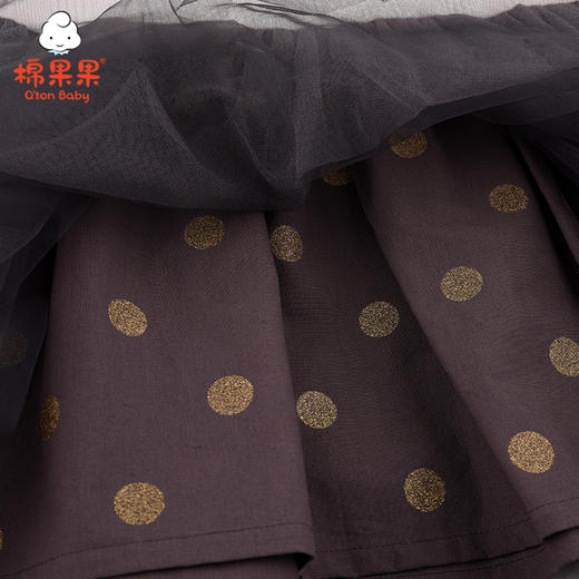 商场同款棉果果春秋季女童针织连衣裙M322700421481 商品图4