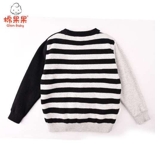 商场同款棉果果春秋季男童纯棉线休闲对开毛衣M312161521441 商品图1