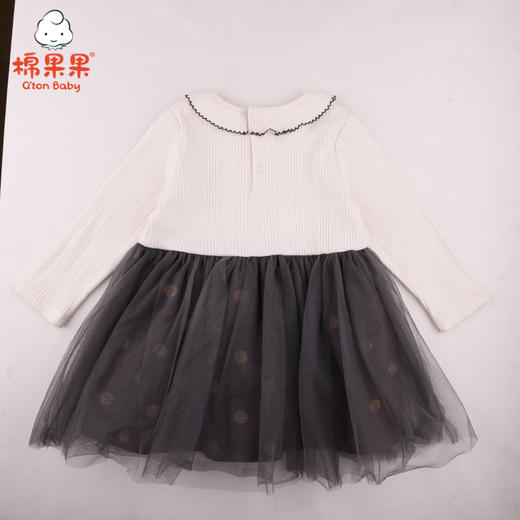商场同款棉果果春秋季女童针织连衣裙M322700421481 商品图2