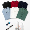 【全棉】罗蒙男式Polo衫夏季薄款纯色简约商务正装休闲男士T恤 商品缩略图6