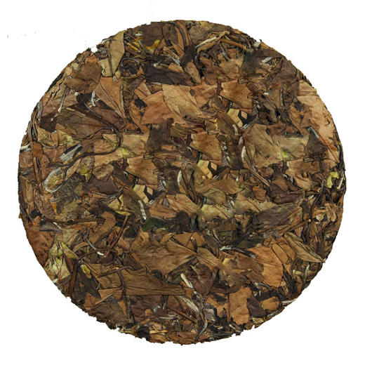 茶叶 福鼎老白茶 寿眉白茶 2018年原料白茶 老白茶 茶饮 300g/饼 商品图3