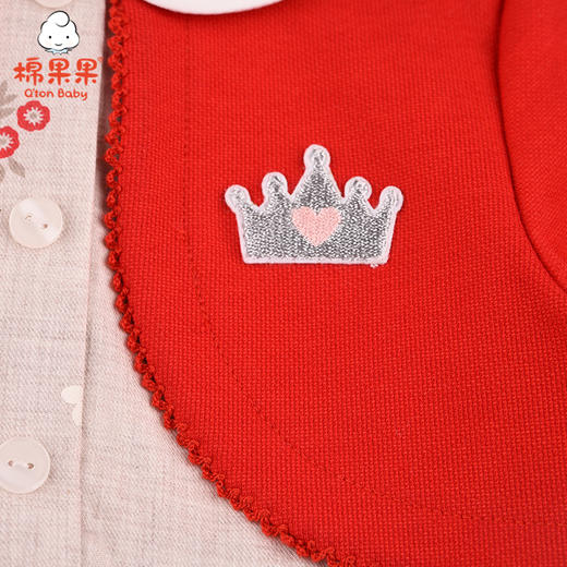 商场同款棉果果春秋季女童假两件连衣裙M22700221515 商品图5